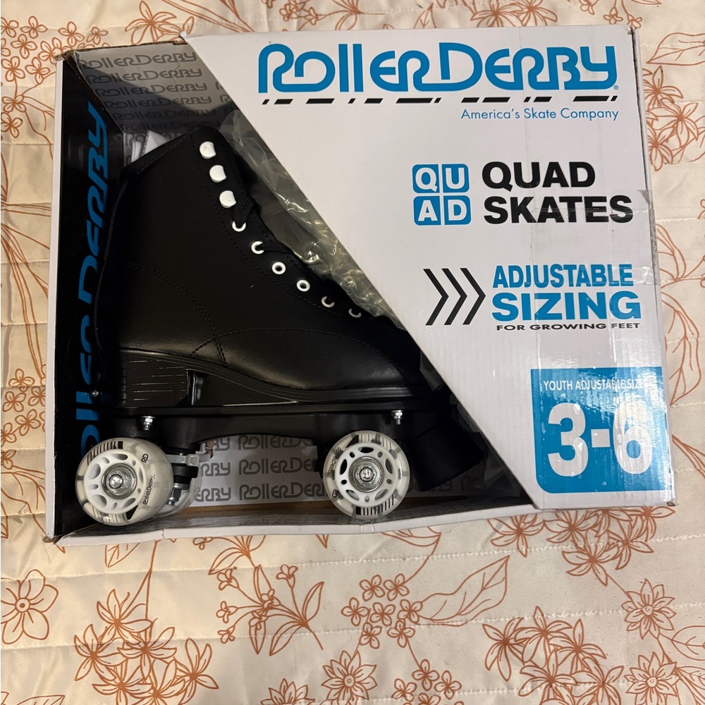 Roller Derby Black Quad Skates